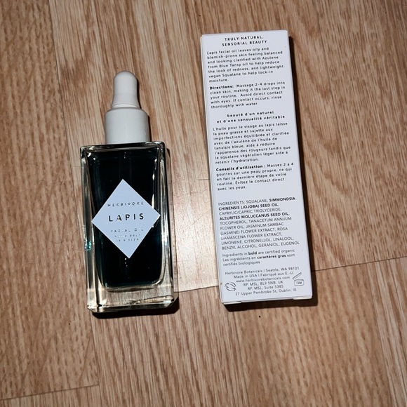 HERBIVORE BOTANICALS Lapis Blue Tansy Face Oil Brand New - Picture 2 of 3